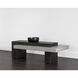 Herriot 56 X 28 inch Dark Brown / Grey Outdoor Coffee Table